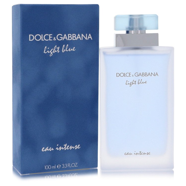 Light Blue Eau Intense by Dolce & Gabbana Eau De Parfum Spray 3.3 oz Light Blue Eau Intense by Dolce & Gabbana Eau De Parfum Spray 3.3 oz